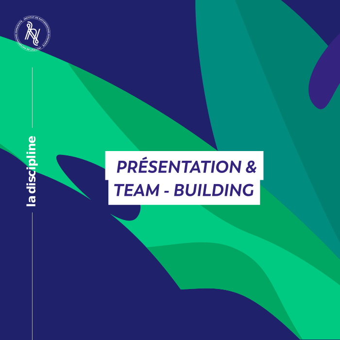 Quel sera votre premier atelier après votre inscription à l'INH?