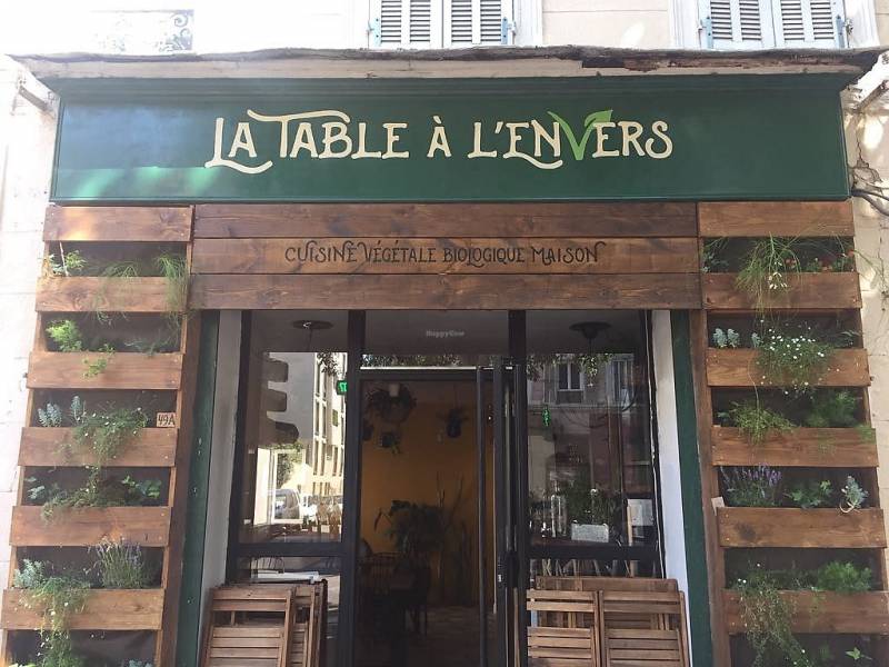Restaurant végétarien/végétalien Marseille : La table à l'envers