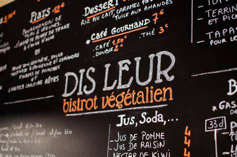 Bistrot végétalien Bordeaux : Dis Leur